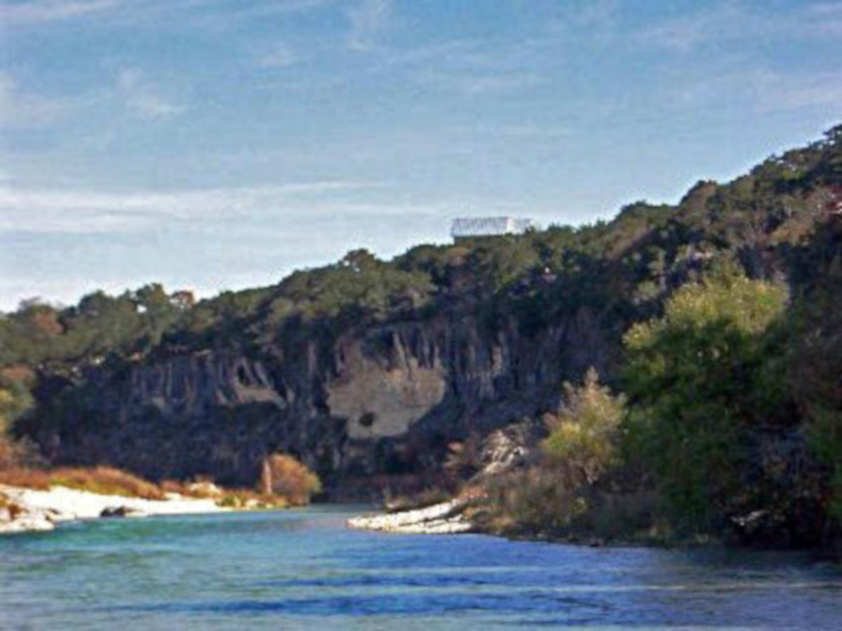 Comanche Cliffs Subdivision Private River Park- view of river and cliffs